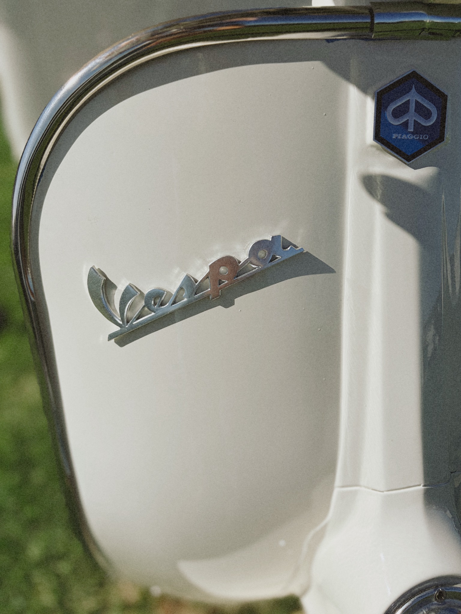 Vintage Vespa emblem